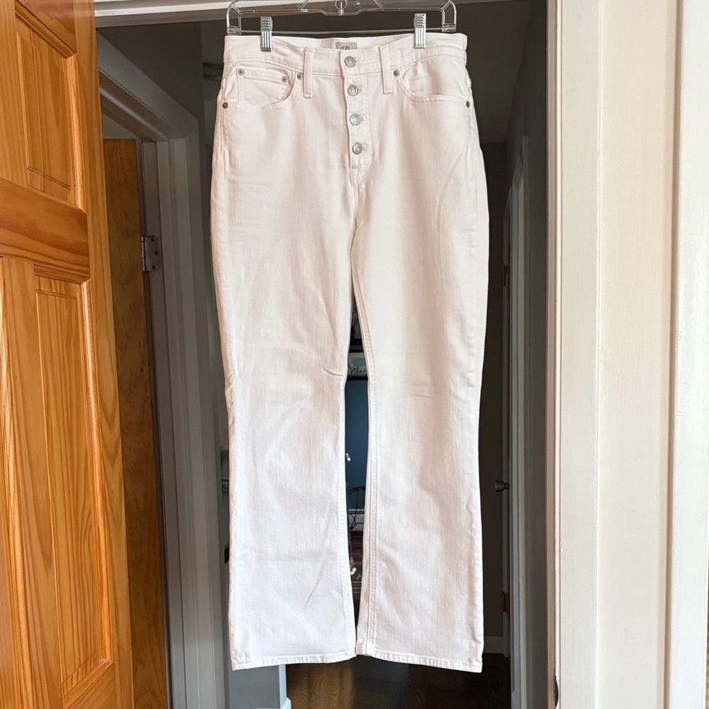 J. Crew Women's Straight Leg Button Fly Jeans